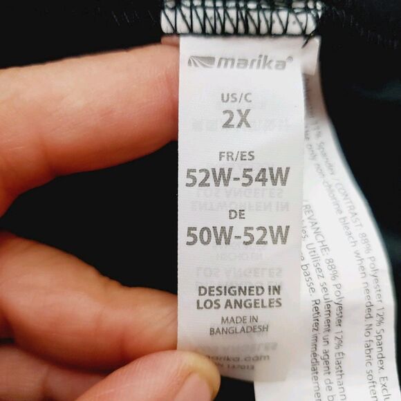 Marika Black Skort Size 2X - Picture 7 of 8